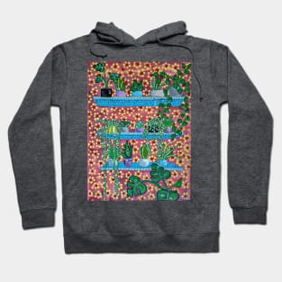 Dotted Plants Hoodie